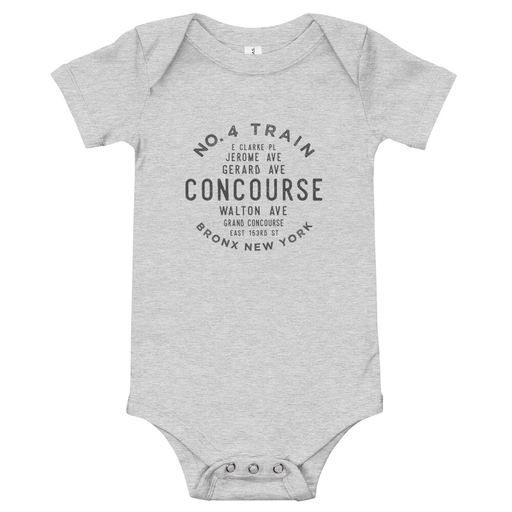 Concourse Bronx NYC Infant Bodysuit