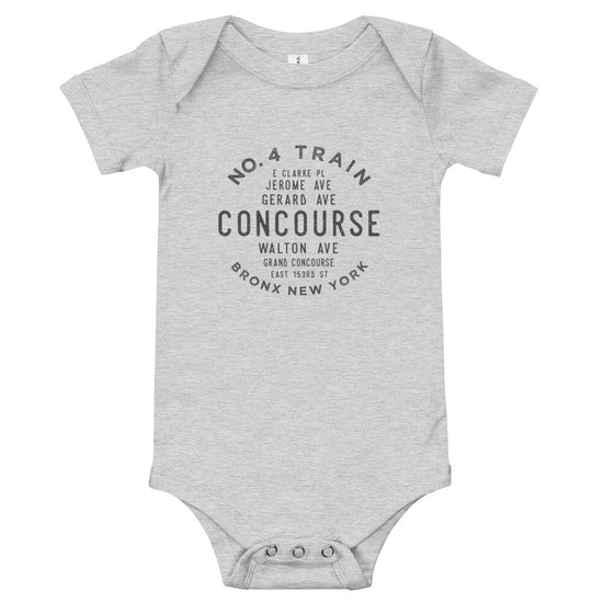 Concourse Bronx NYC Infant Bodysuit
