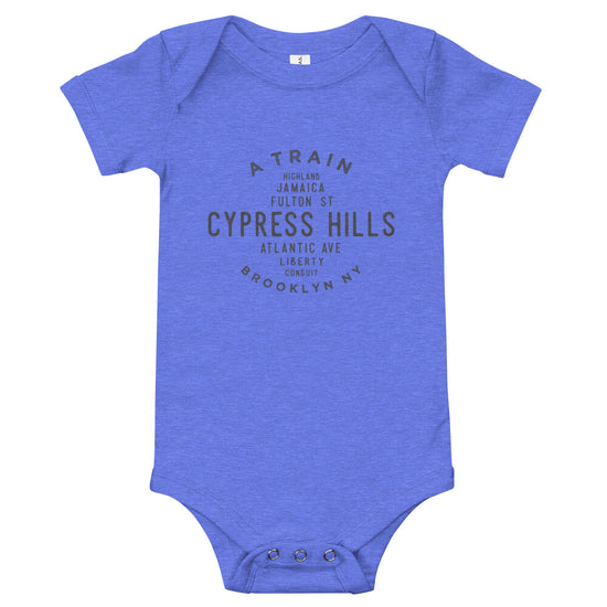 Cypress Hills Brooklyn NYC Infant Bodysuit