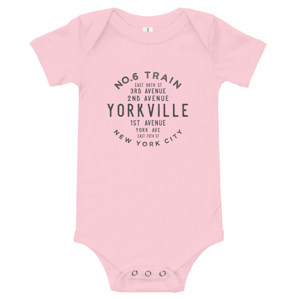 Yorkville Manhattan NYC Infant Bodysuit