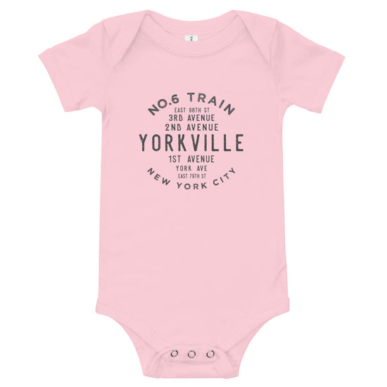 Yorkville Manhattan NYC Infant Bodysuit