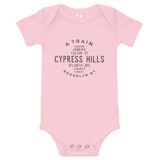 Cypress Hills Brooklyn NYC Infant Bodysuit