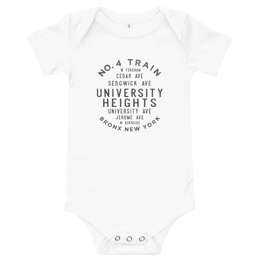 University Heights NYC Infant Bodysuit