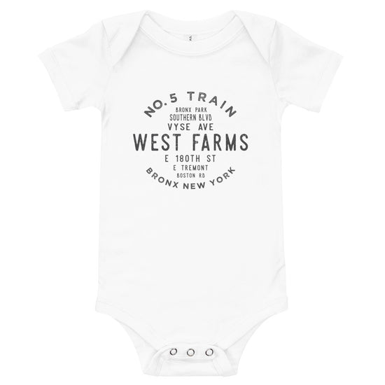 West Farms Bronx NYC Infant Bodysuit