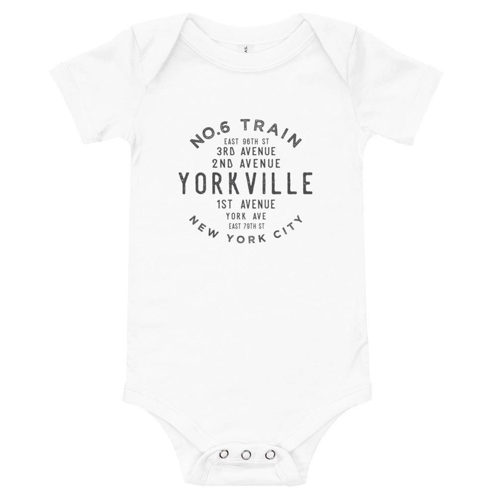 Yorkville Manhattan NYC Infant Bodysuit