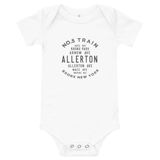 Allerton Bronx NYC Infant Bodysuit