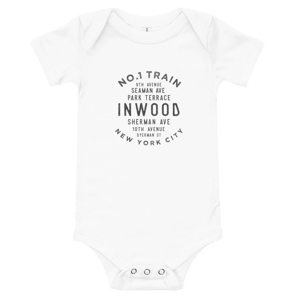 Inwood Manhattan NYC Infant Bodysuit