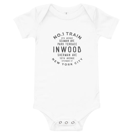 Inwood Manhattan NYC Infant Bodysuit