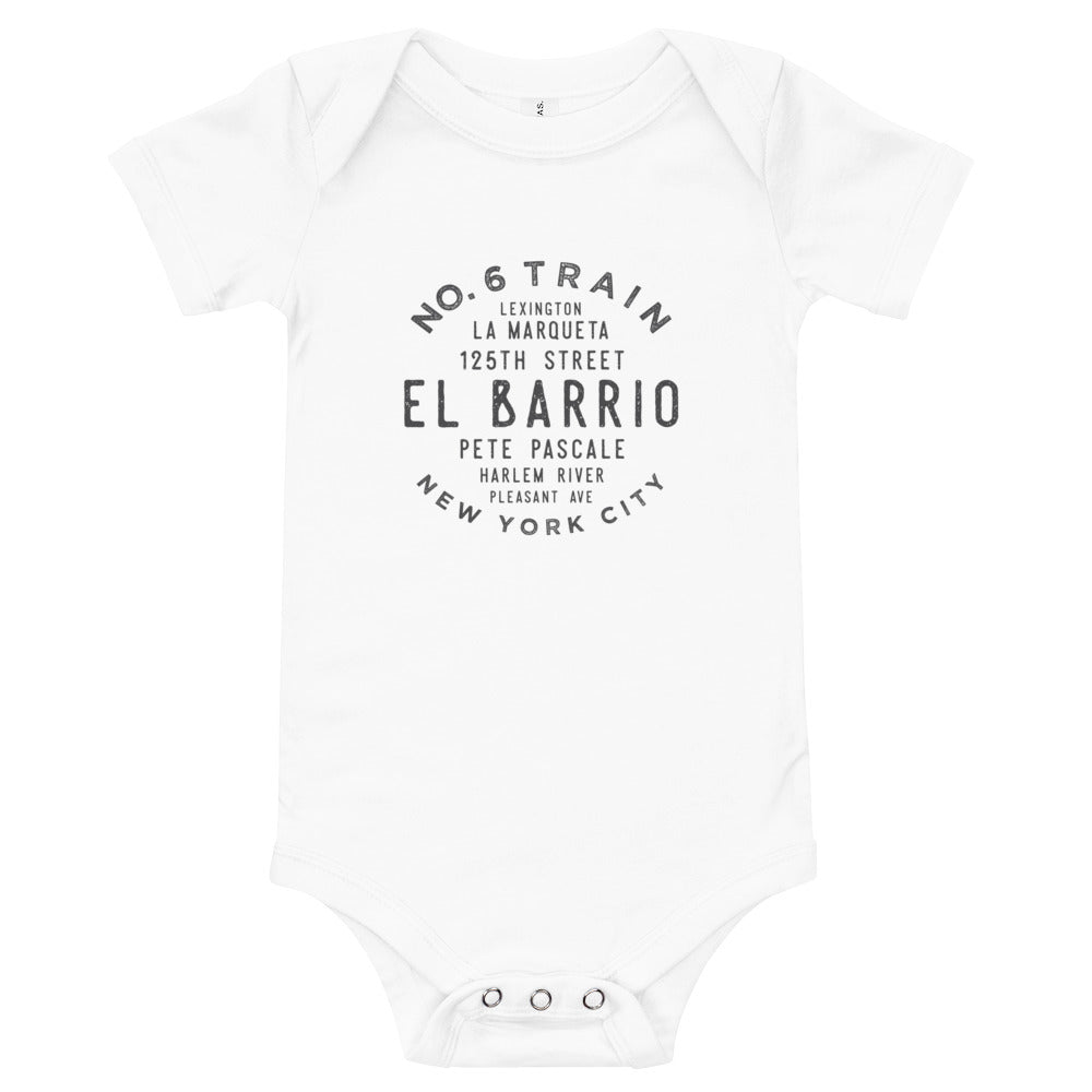 El Barrio Manhattan NYC Infant Bodysuit