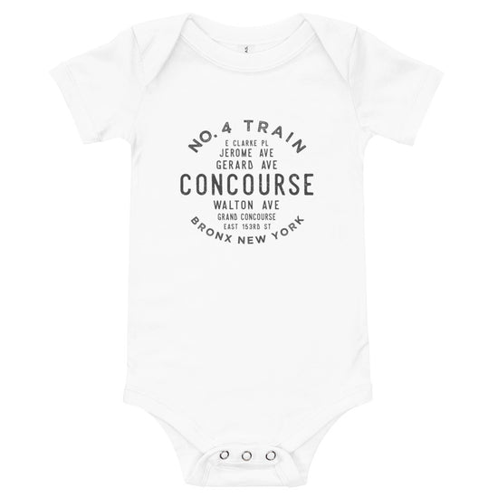 Concourse Bronx NYC Infant Bodysuit