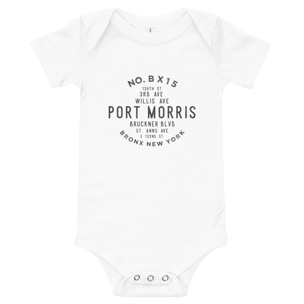 Port Morris Bronx NYC Infant Bodysuit