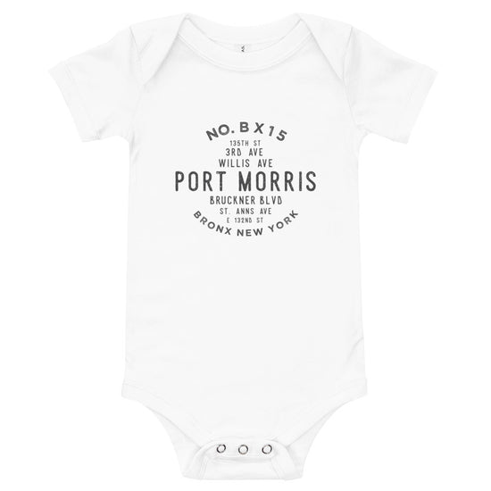 Port Morris Bronx NYC Infant Bodysuit