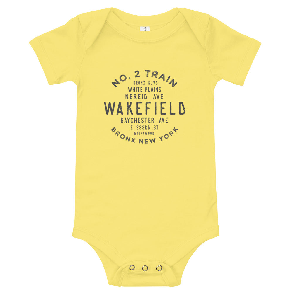 Wakefield Bronx NYC Infant Bodysuit