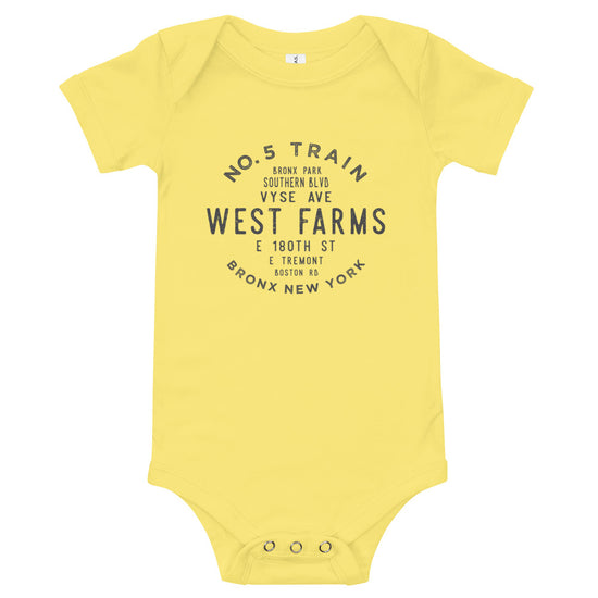 West Farms Bronx NYC Infant Bodysuit