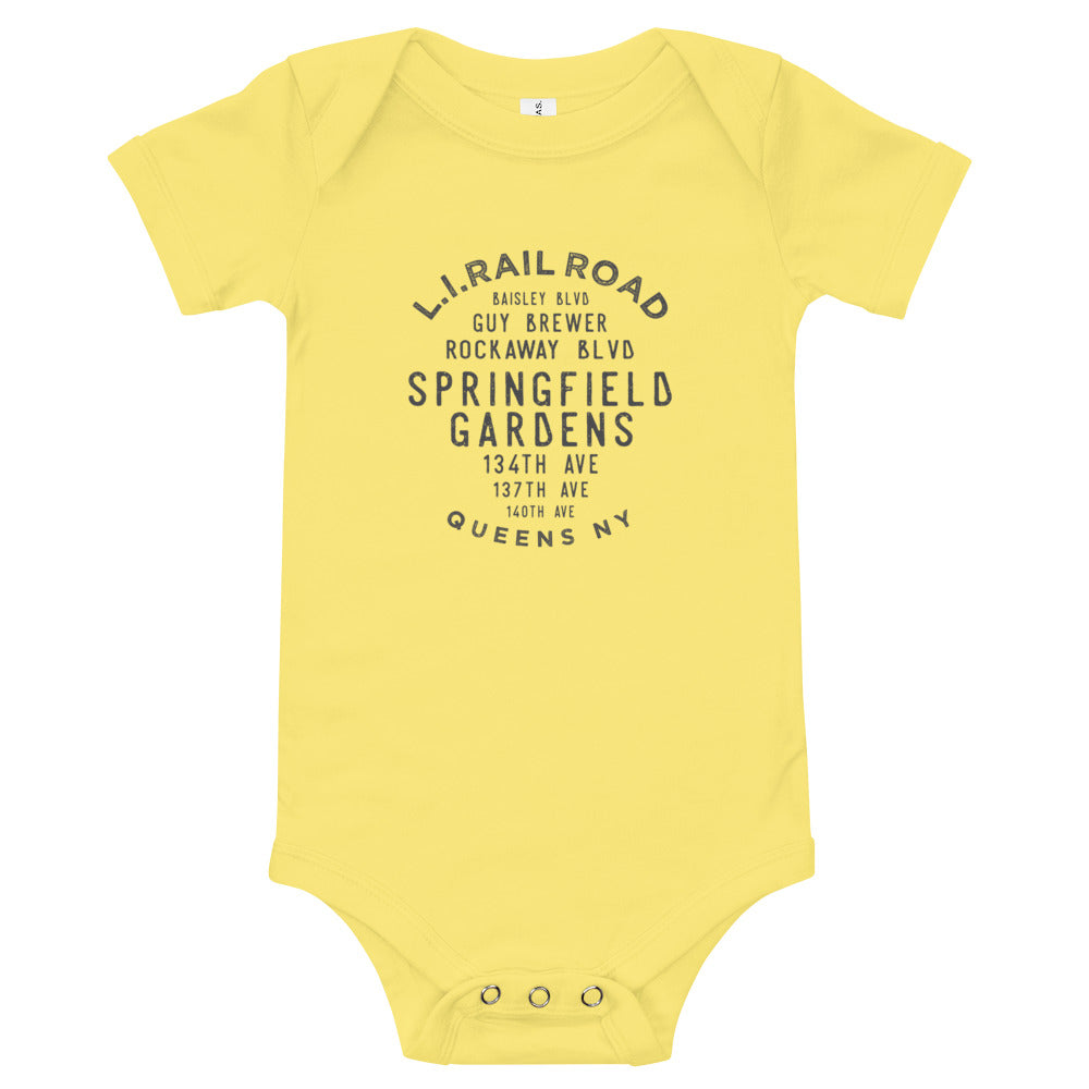 Springfield Gardens Queens NYC Infant Bodysuit