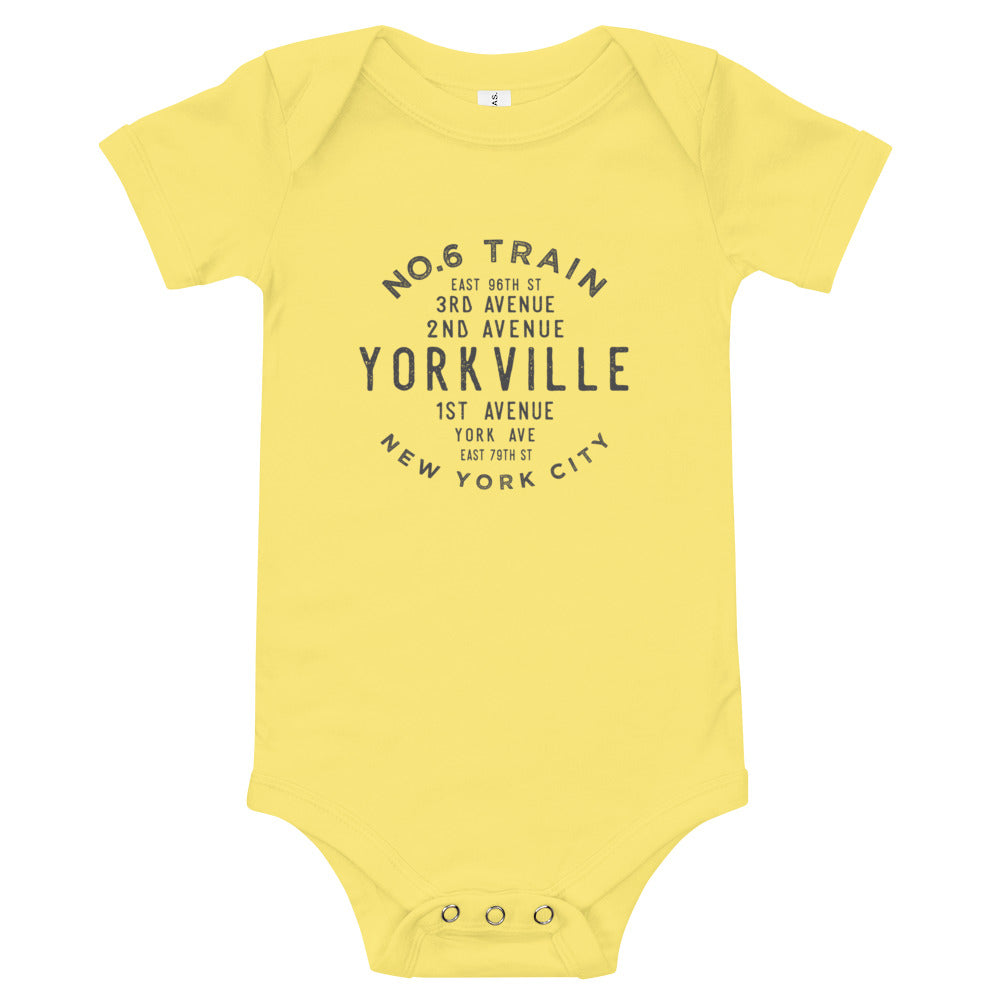 Yorkville Manhattan NYC Infant Bodysuit