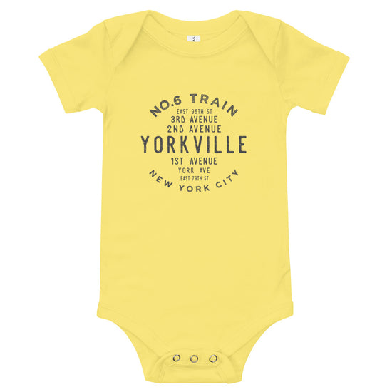 Yorkville Manhattan NYC Infant Bodysuit