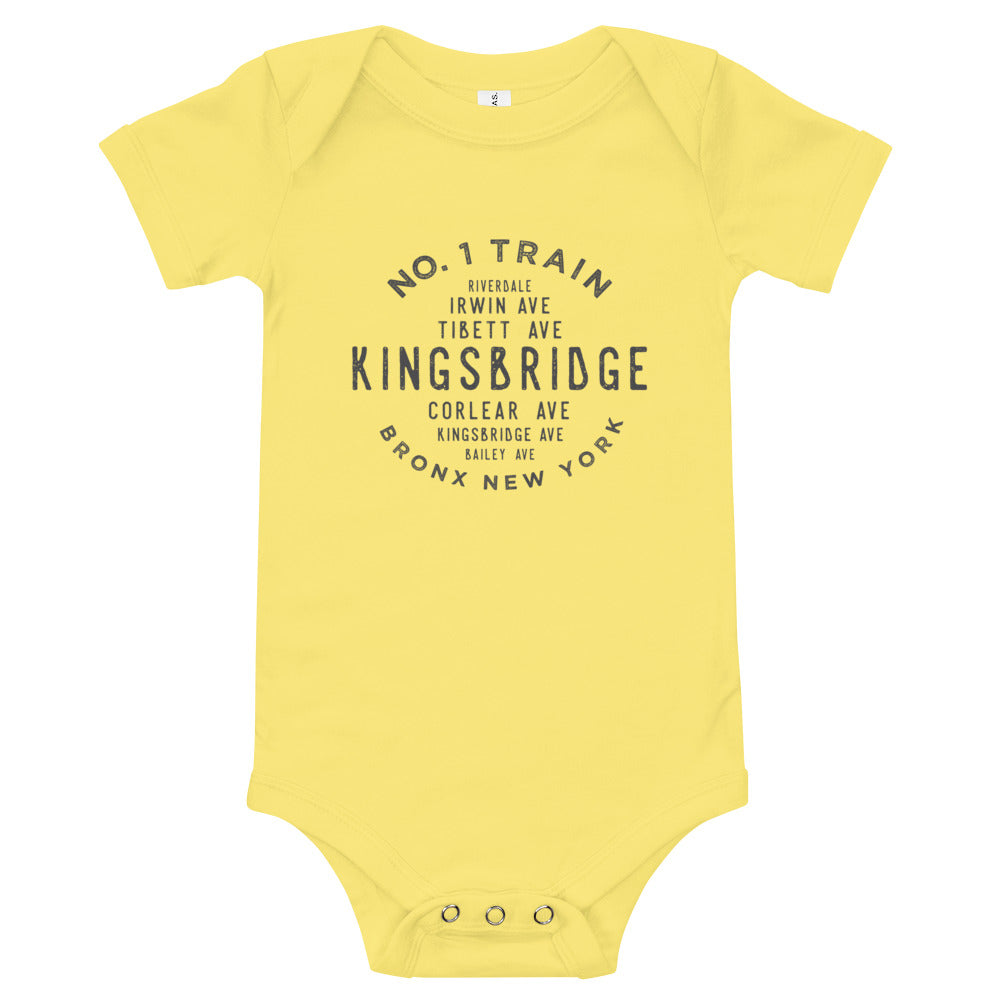 Kingsbridge Bronx NYC Infant Bodysuit