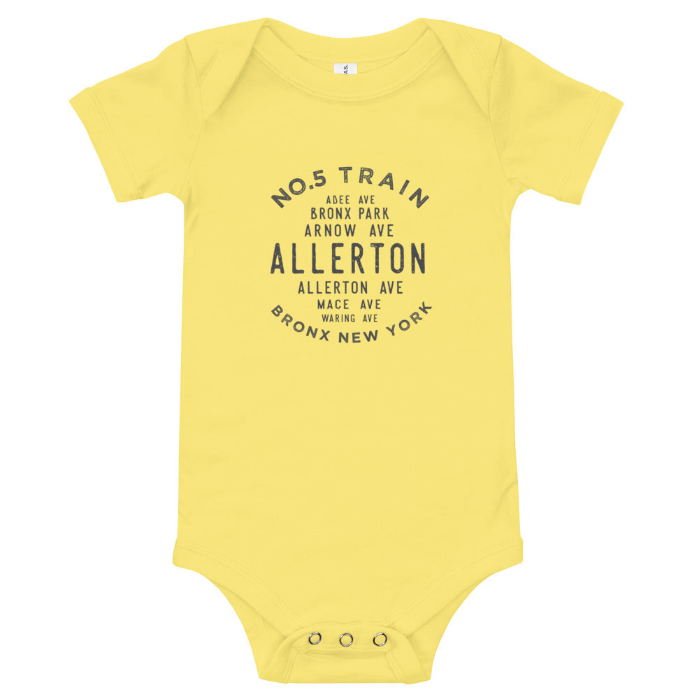 Allerton Bronx NYC Infant Bodysuit