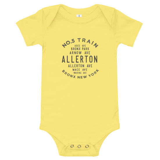 Allerton Bronx NYC Infant Bodysuit