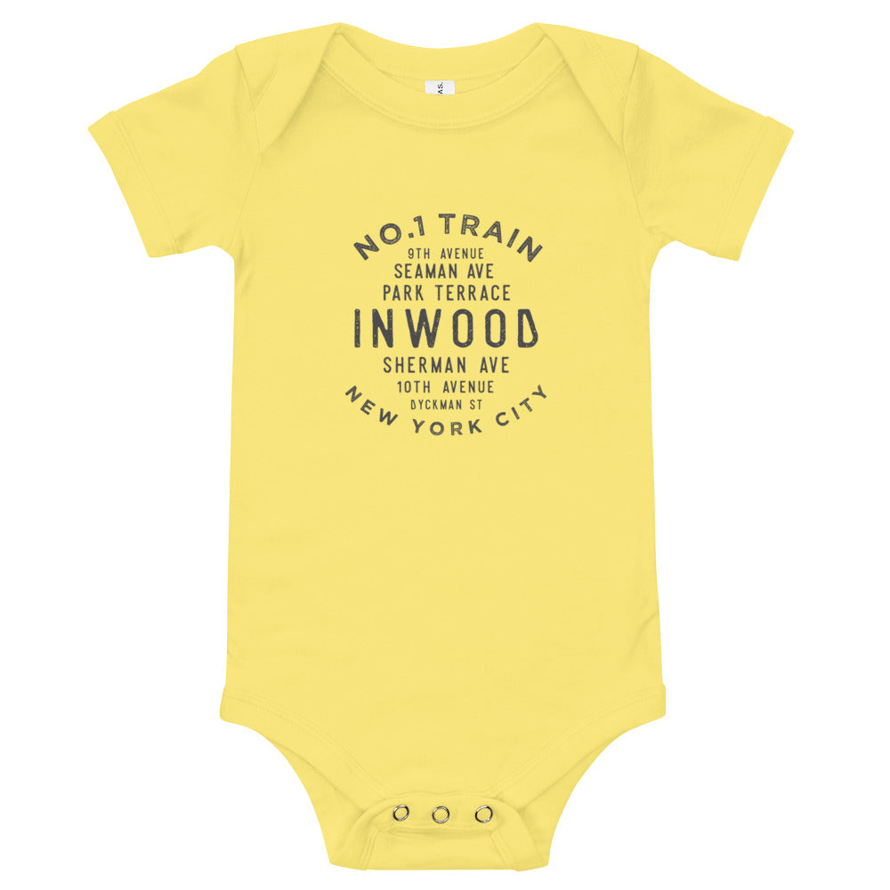 Inwood Manhattan NYC Infant Bodysuit