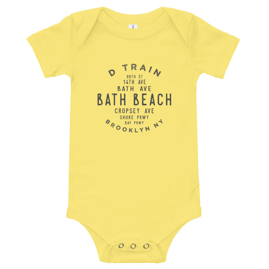 Bath Beach Brooklyn NYC Infant Bodysuit