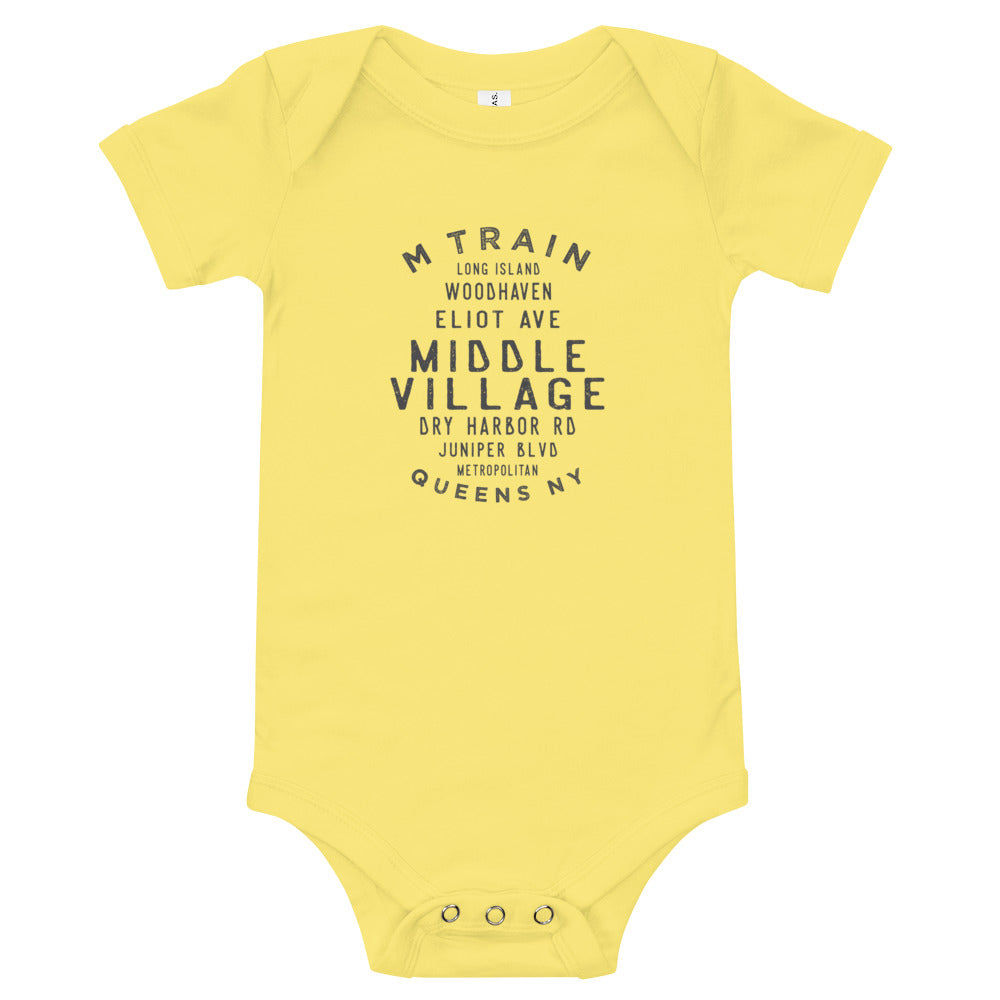 Middle Village Queens NYC Infant Bodysuit