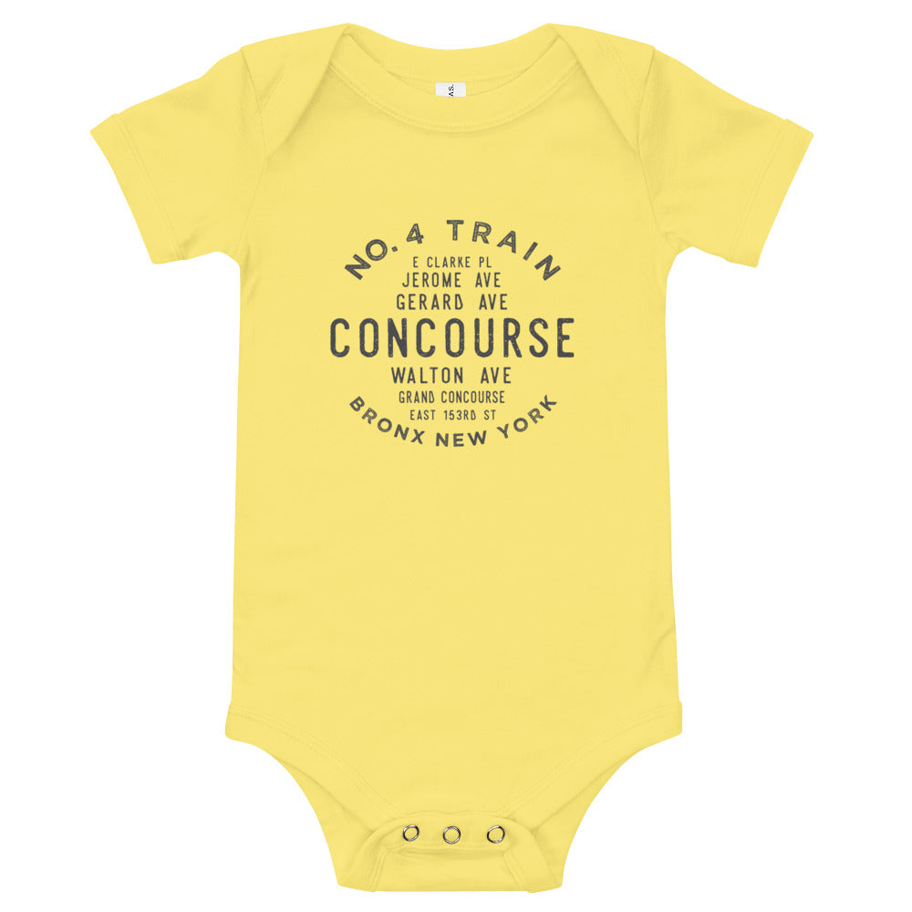 Concourse Bronx NYC Infant Bodysuit