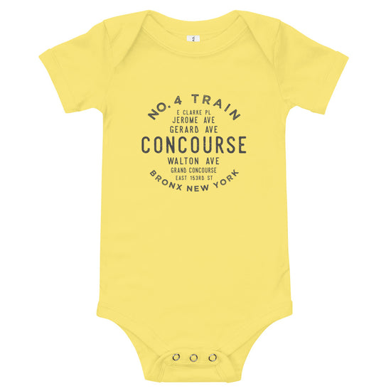 Concourse Bronx NYC Infant Bodysuit