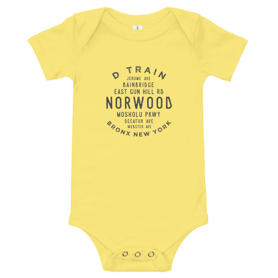 Norwood Bronx NYC Infant Bodysuit