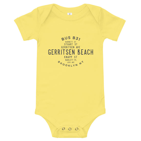 Gerritsen Beach Brooklyn NYC Infant Bodysuit