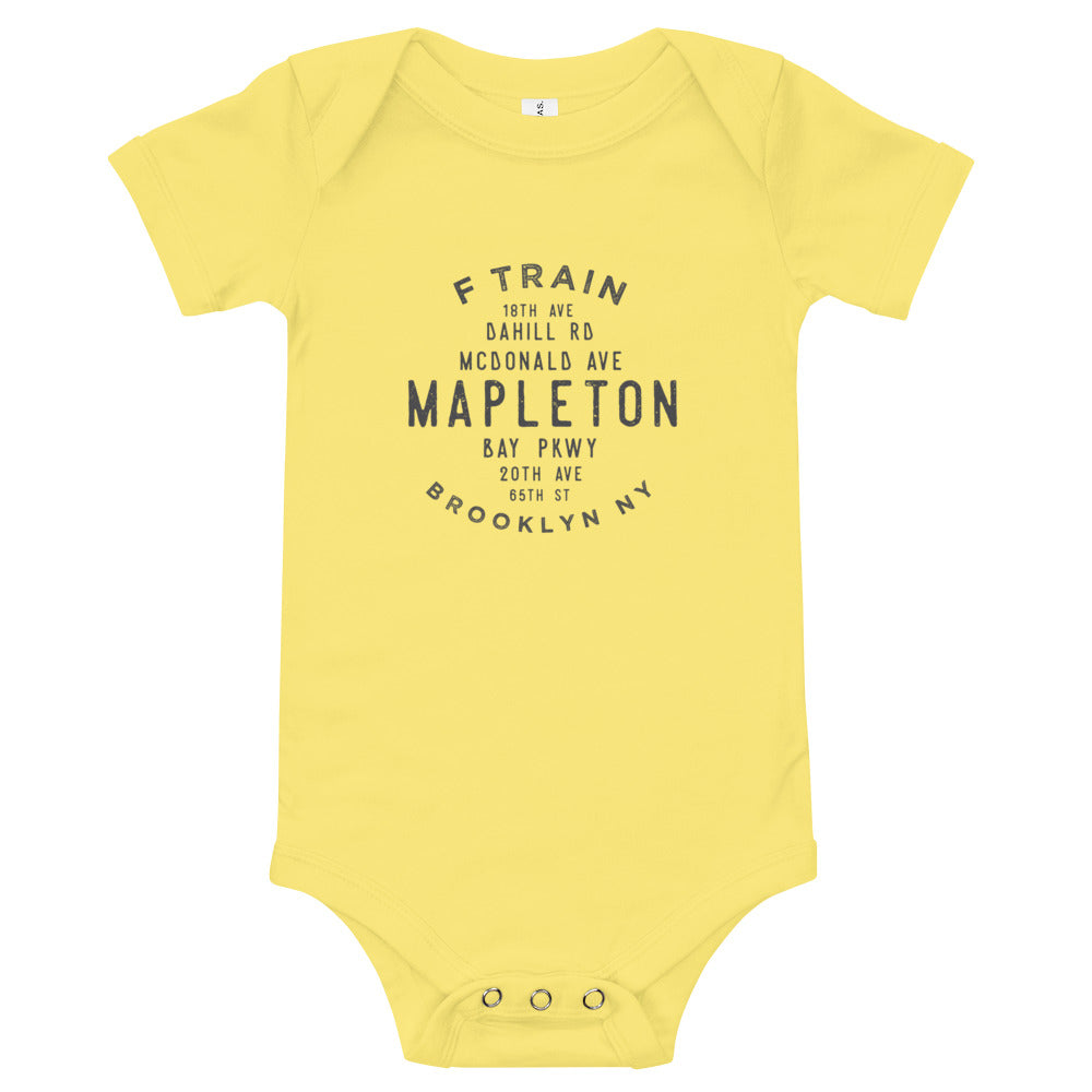 Mapleton Brooklyn NYC Infant Bodysuit