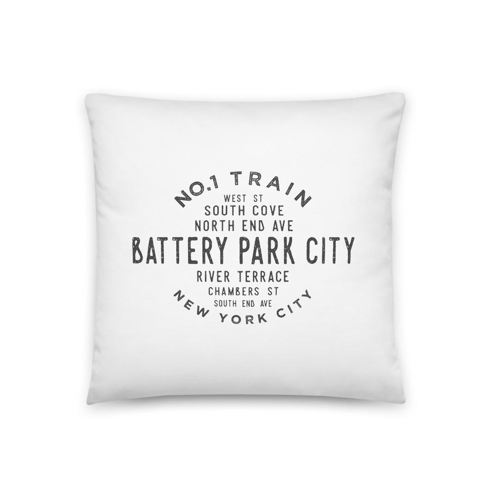 Battery Park Pillow - Vivant Garde