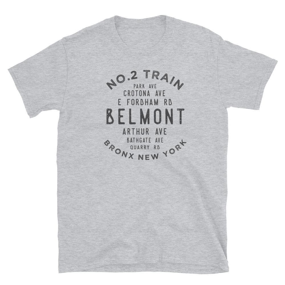 Belmont Bronx Unisex Grid Tee - Vivant Garde