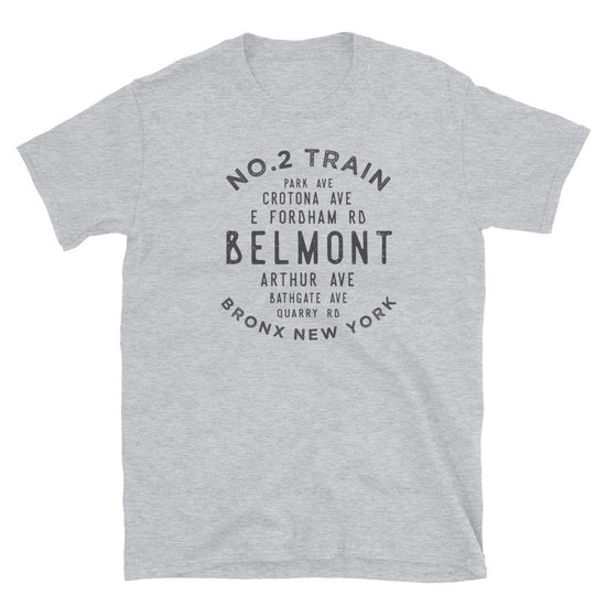 Belmont Bronx Unisex Grid Tee - Vivant Garde