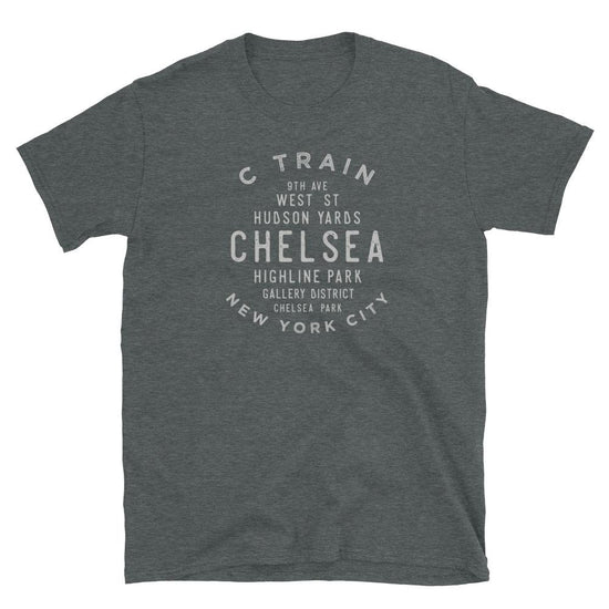 Chelsea Manhattan Unisex Grid Tee - Vivant Garde