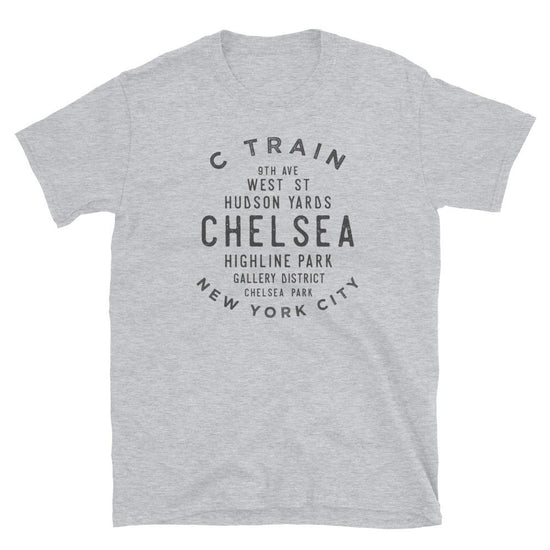 Chelsea Manhattan Unisex Grid Tee - Vivant Garde