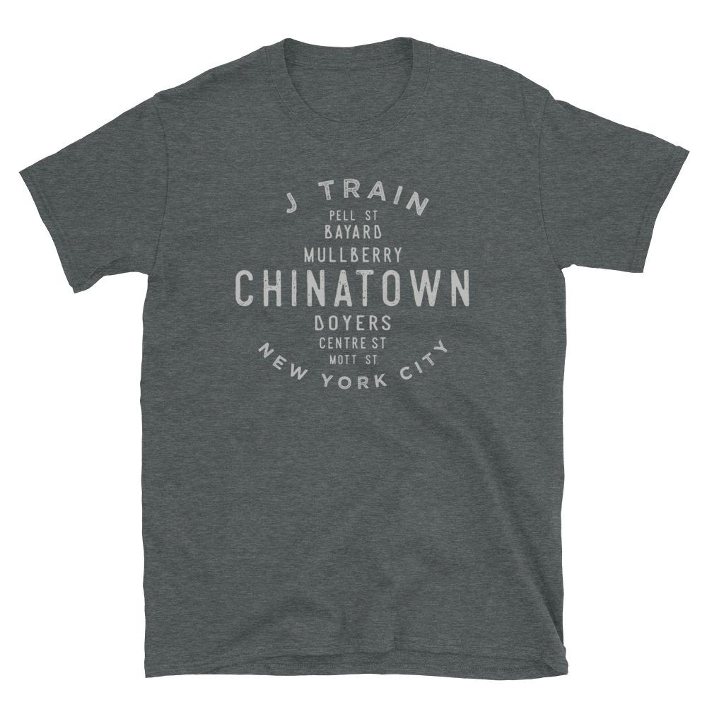 Chinatown Manhattan Unisex Grid Tee - Vivant Garde