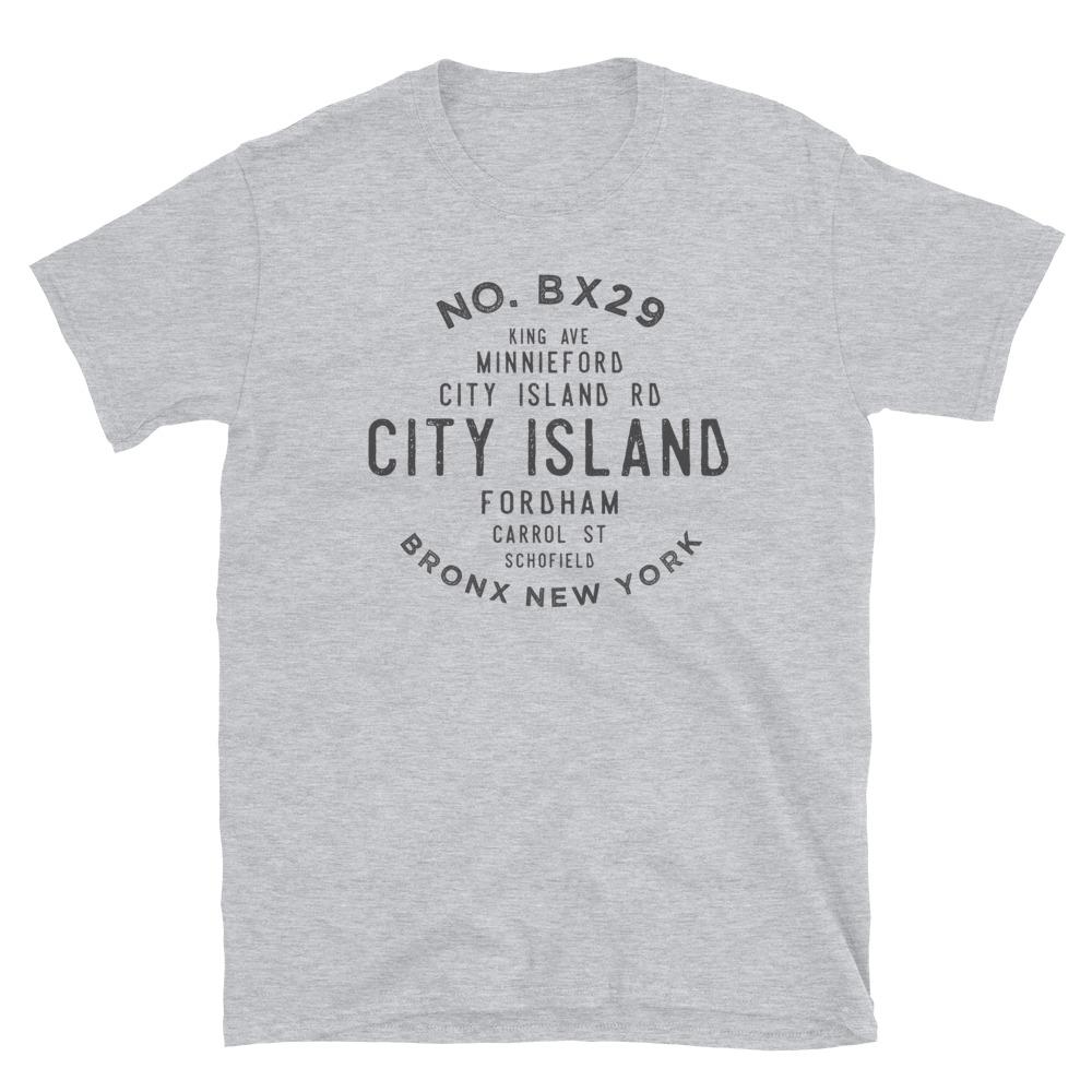City Island Bronx Unisex Grid Tee - Vivant Garde