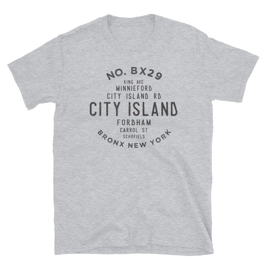City Island Bronx Unisex Grid Tee - Vivant Garde