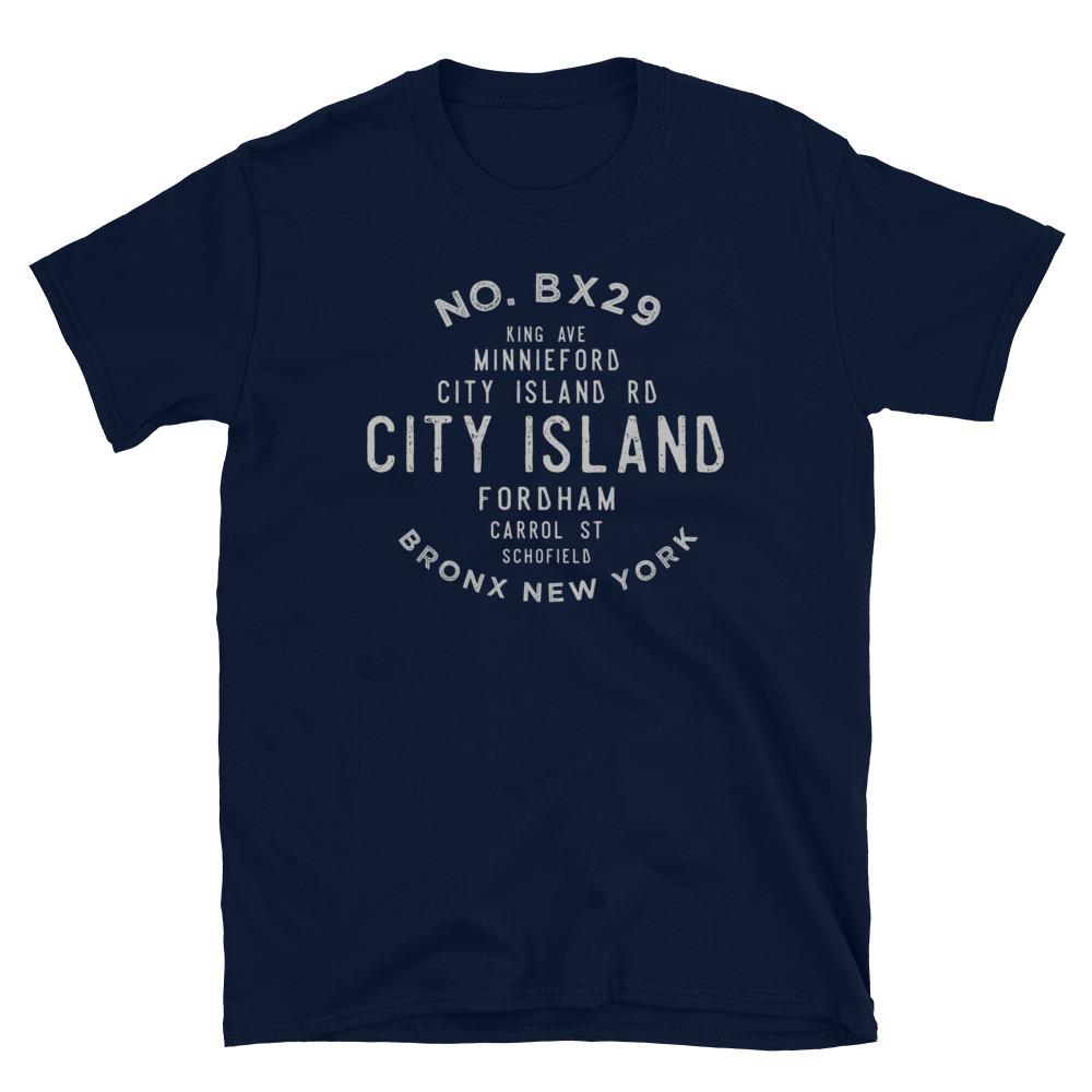 City Island Bronx Unisex Grid Tee - Vivant Garde