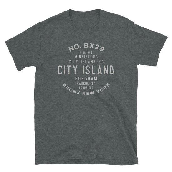 City Island Bronx Unisex Grid Tee - Vivant Garde