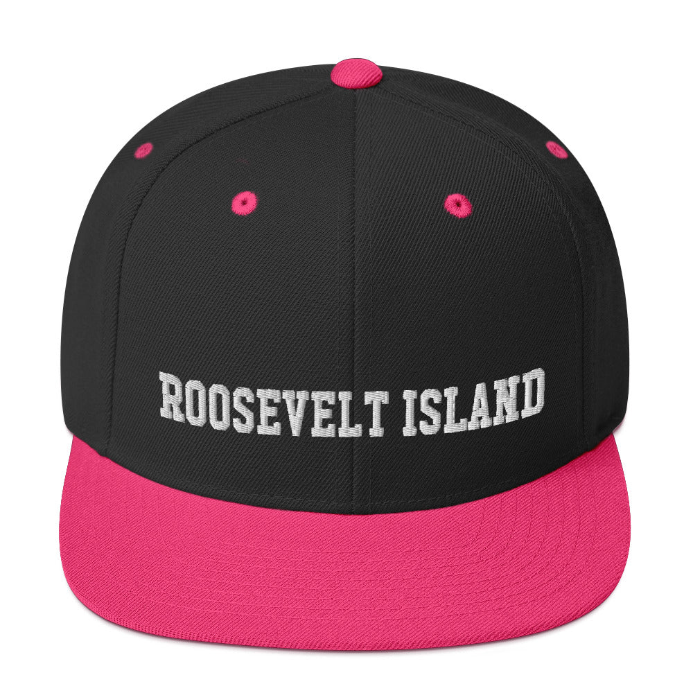 Roosevelt Island Manhattan NYC Snapback Hat