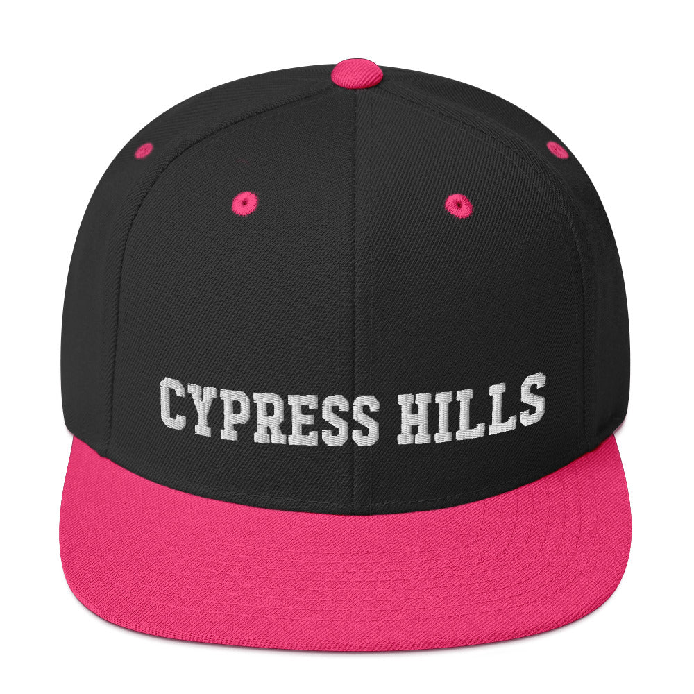 Cypress Hills Brooklyn NYC Snapback Hat