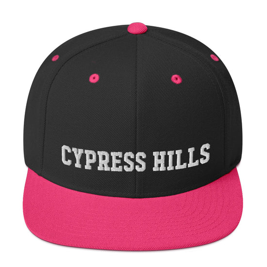 Cypress Hills Brooklyn NYC Snapback Hat