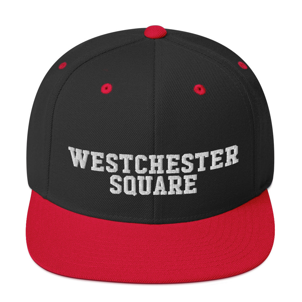 Westchester Square Bronx NYC Snapback Hat
