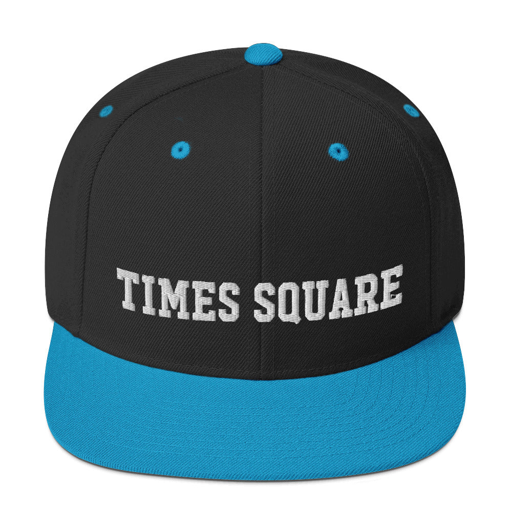 Times Square Manhattan NYC Snapback Hat