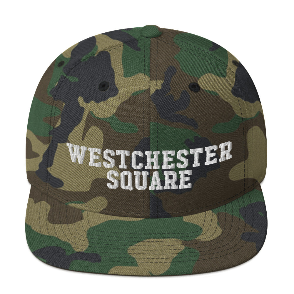 Westchester Square Bronx NYC Snapback Hat