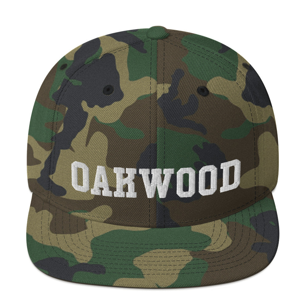 Oakwood Staten Island NYC Snapback Hat
