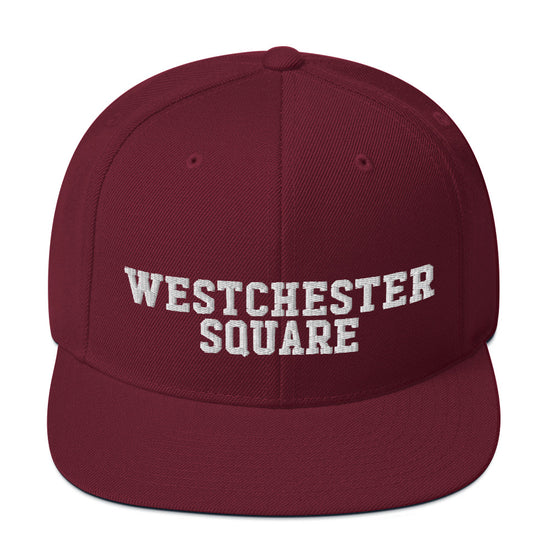 Load image into Gallery viewer, Westchester Square Bronx NYC Snapback Hat
